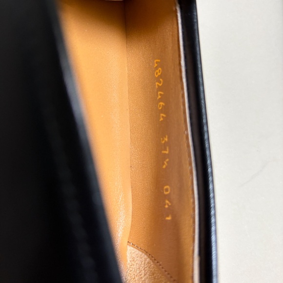 Gucci black 482464 BLM00 loafers